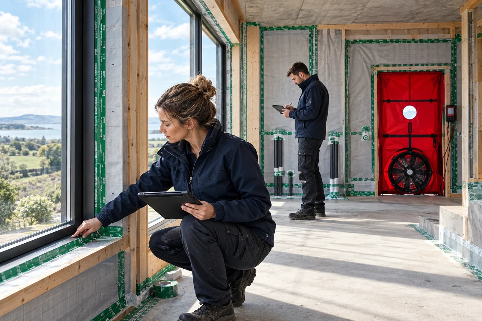Why Airtightness and Ventilation Must Be Engineered Together: A Guide for Irish Construction
